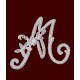 Monograma letra "A"